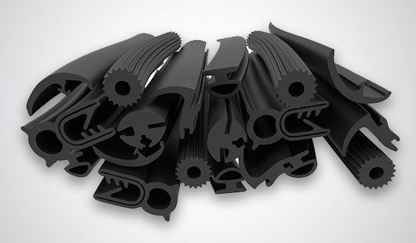 Rubber profiles and extrusions