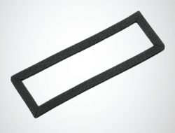 Cellular rubber gasket