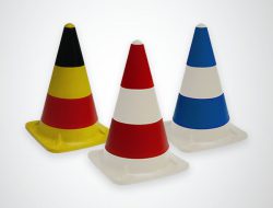 Rubber traffic cones