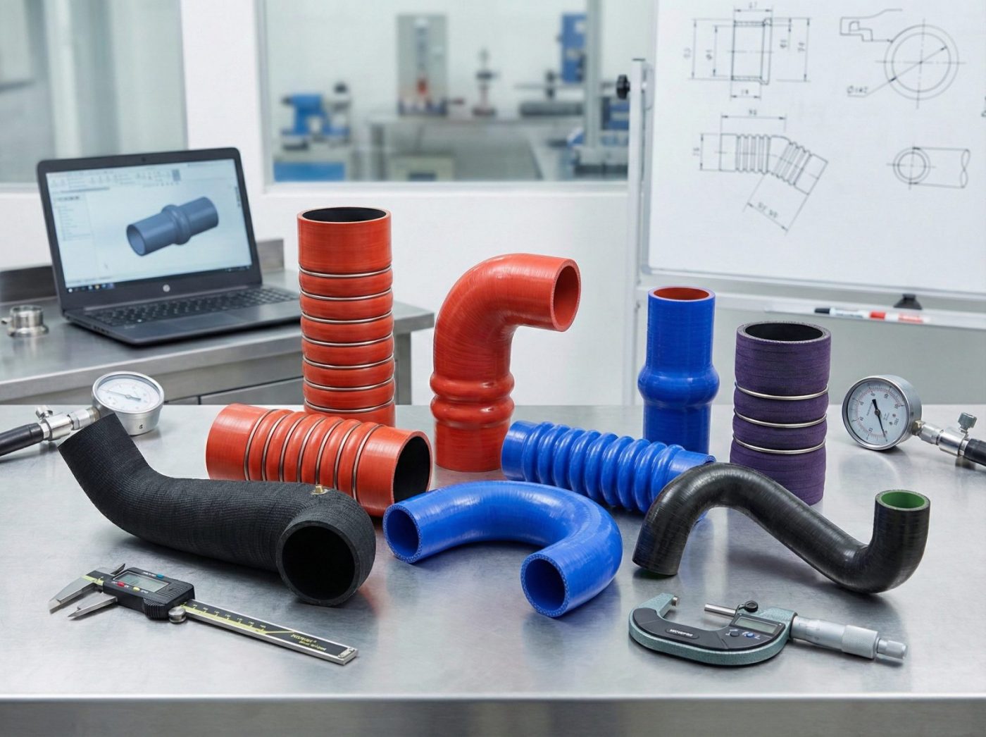 Rubber hoses & elbows - URM