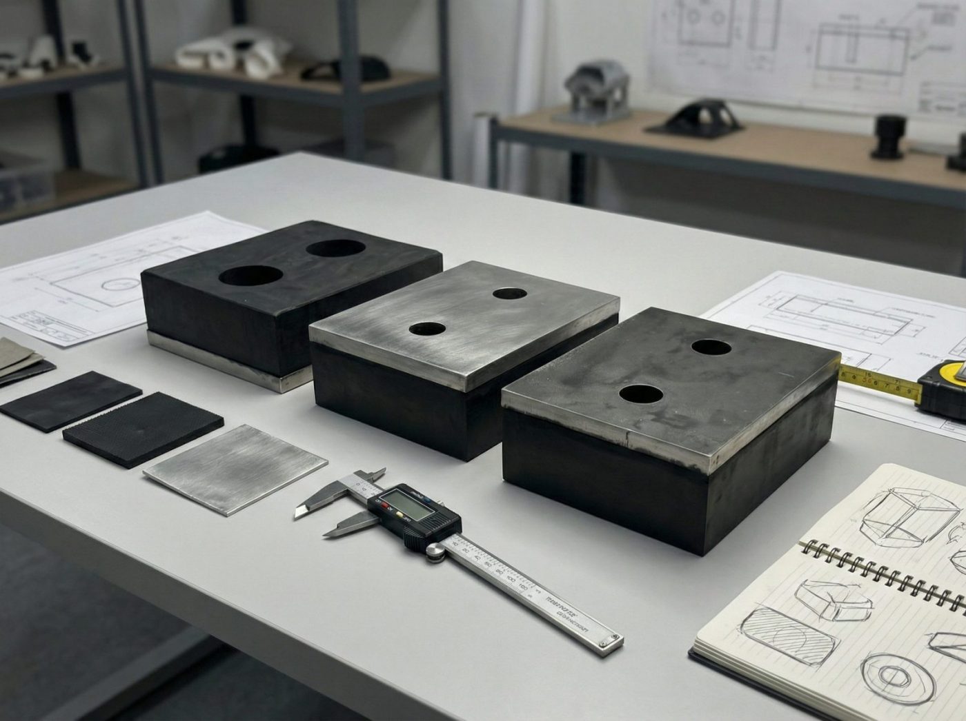 Rubber metal parts - URM